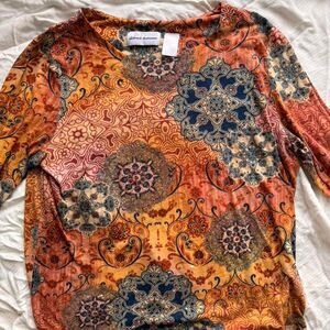 Alfred-dunner Women's multi Blouse